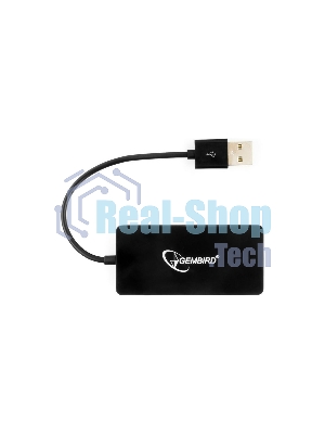 USB-концентратор Gembird UHB-U2P4-03, USB 2.0, USB 4 порта, USB