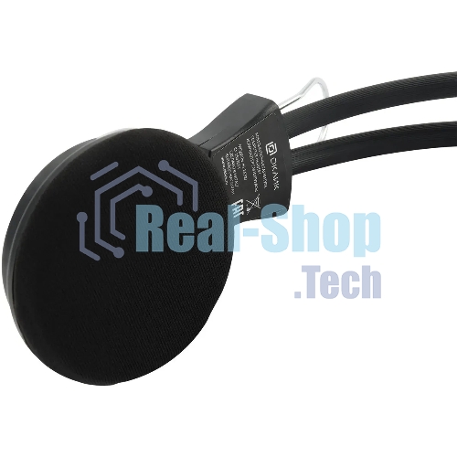 Проводные наушники Oklick HS-M200 черный, накладные, Jack 3.5 мм