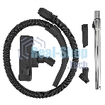 Пылесос Delta LUX DL-0836 черный с бирюзовым