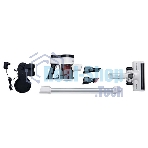 Пылесос вертикальный Gorenje SVC216FMLW белый/черный, питание от аккумулятора, 25 Вт, уборка сухая, пылесборник 0.5 л