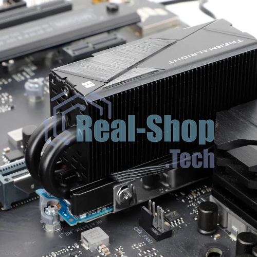 Радиатор для SSD Thermalright HR-10-2280-PRO-BL черный алюминий Ret