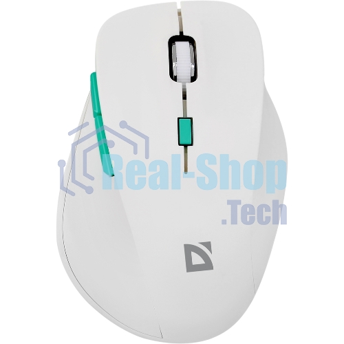 Комплект клавиатура+мышь Defender Cerrato C-978 беспроводной, USB, 1600 DPI, белый/голубой
