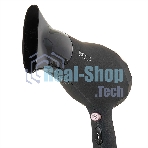 Фен DELTA LUX DL-0941 черный/розовый, 2200 Вт, ионизация