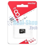 Флеш карта Smartbuy microSDHC (Transflash) 8Gb (class 10)