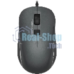 Мышь проводная A4Tech Fstyler FM26S серый/черный, 1600 dpi, USB, кнопки - 4