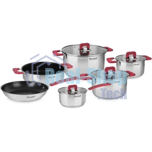 Набор посуды 10 предм Rondell Savvy RDS-1189