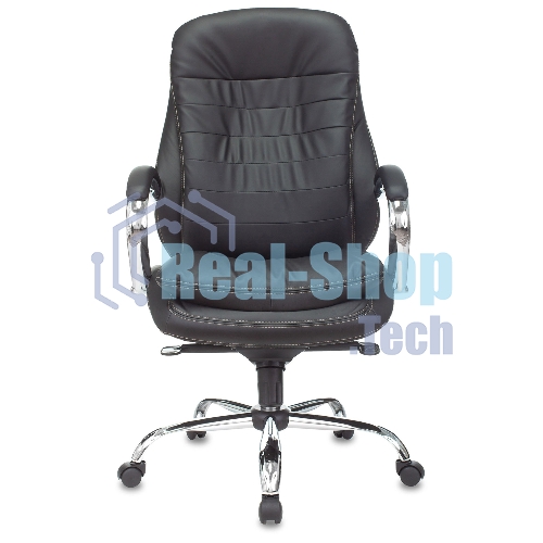 Кресло Бюрократ T-9950/BLACK-PU черный, экокожа