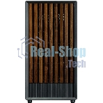 Компьютерный корпус Zalman P10 NAMU, MATX, черный, WINDOW, FRONT COVER WALNUT, 2x3.5