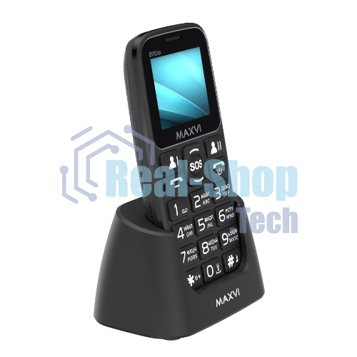 Мобильный телефон Maxvi B110ds черный
