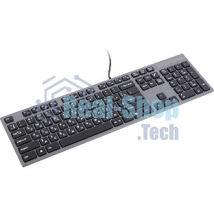 Клавиатура A4Tech KV-300H проводная, USB Type-A, серый
