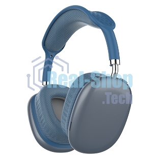 Беспроводные/проводные наушники QUMO Emotion BT 0092 синий, накладные, Bluetooth + проводной, до 10 ч