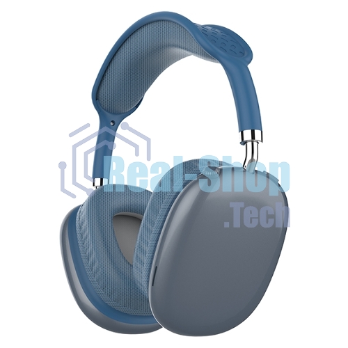 Беспроводные/проводные наушники QUMO Emotion BT 0092 синий, накладные, Bluetooth + проводной, до 10 ч