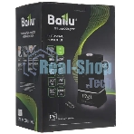Увлажнитель воздуха Ballu UHB-1500 черный, 40 м², 7.5 л, ионизация, гигростат