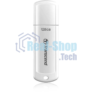 Флешка USB Transcend Jetflash 730 (TS128GJF730), 128Gb, USB 3.0, R/W 90/40, белый