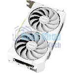Видеокарта Asus DUAL-RX9060XT-16G-WHITE белый