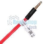 Проводные наушники Oklick HS-S-210 красный, внутриканальные, Jack 3.5 мм