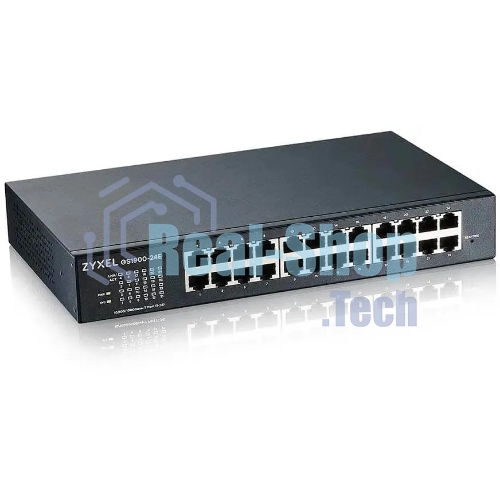 Коммутатор Zyxel GS1900-24E-EU0103F 24G управляемый