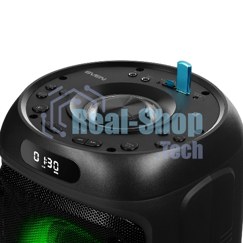 Мобильные колонки SVEN PS-770 2.0 черный 2x50W Bluetooth