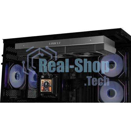 Система жидкостного охлаждения Lian-Li HydroShift LCD 360S Soc-AM5/AM4/1700 черный 4-pin 29.8dB Al+Cu LCD 330W Ret (G89.GHSLCD36SB.R0)