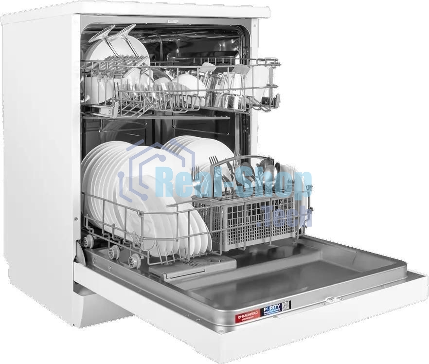 Посудомоечная машина Maunfeld MWF60121W, белый, 59.8 см, 12 компл., 47 дБ, класс A++