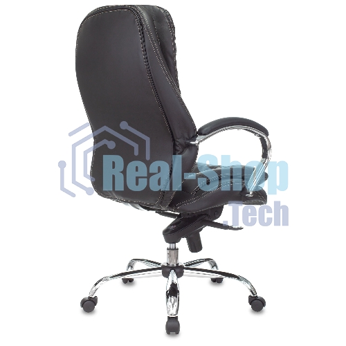 Кресло Бюрократ T-9950/BLACK-PU черный, экокожа