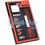 Оперативная память Patriot Viper Elite II, DDR4, 32GB (2x16 GB), 3200 MHz, CL18, DIMM, радиатор, красный, черный