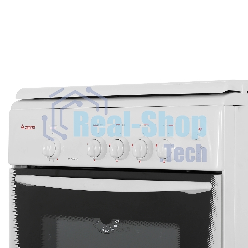 Плита газовая Gefest CG 60М C6 К73 белый, конфорок 4 шт, духовка 63 л, 60 см x 85 см x 60 см
