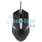 Мышь проводная Oklick 398G черный, 2400 dpi, USB, кнопки - 4