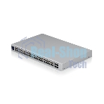 Коммутатор PoE в стойку UniFi Switch 48 PoE USW-48-PoE-EU Ubiquiti 48х 1G RJ45, 4х SFP, раздача 195 Вт, (072146)