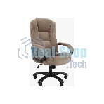 Кресло Chairman Home 600 бежевый, ткань, 120 кг