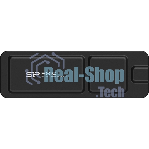 Внешний SSD 512Gb Silicon Power PX10, External, USB TypeC 3.2, черный, read/write 1050/1050 Mb/s