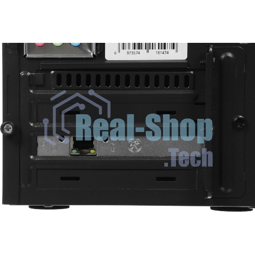 Компьютер Amur Нарвал B7I21 MT i3 12100 (3.3) 16Gb SSD 512Gb UHDG 730 FreeDOS 2.5xGbitEth 400W мышь клавиатура черный (RUS) (2147008)
