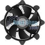 Кулер PcCooler R120-XXNIXX-GL черный 95мм алюминий 2700rpm 27.8db 4-pin 95W 70мм