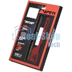 Оперативная память Patriot Viper Elite II, DDR4, 32GB (2x16 GB), 3200 MHz, CL18, DIMM, радиатор, красный, черный