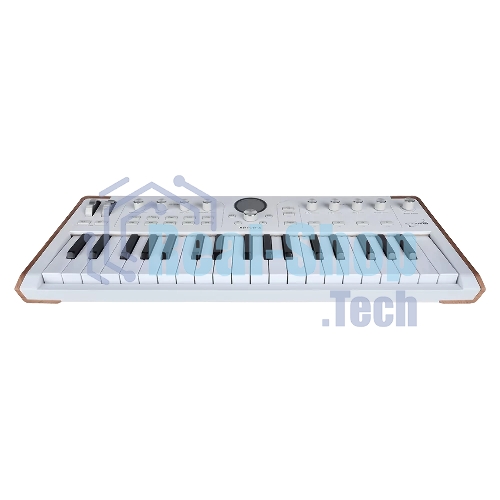 Сценическая клавиатура 230721 Arturia AstroLab 37 White Astrolab White 37 клавиш, полувзвешенная механика, 10 звуковых движков, вокодер, 10 кнопок пресетов, 4 макрорегулятора, MIDI-вход, USB-C и USB-A; аудио Bluetooth; WiFi, цвет белый