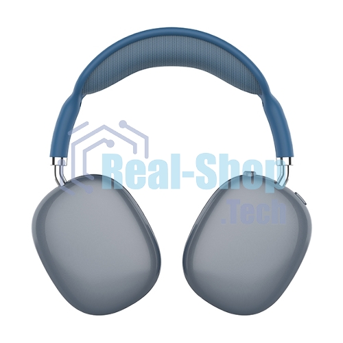 Беспроводные/проводные наушники QUMO Emotion BT 0092 синий, накладные, Bluetooth + проводной, до 10 ч
