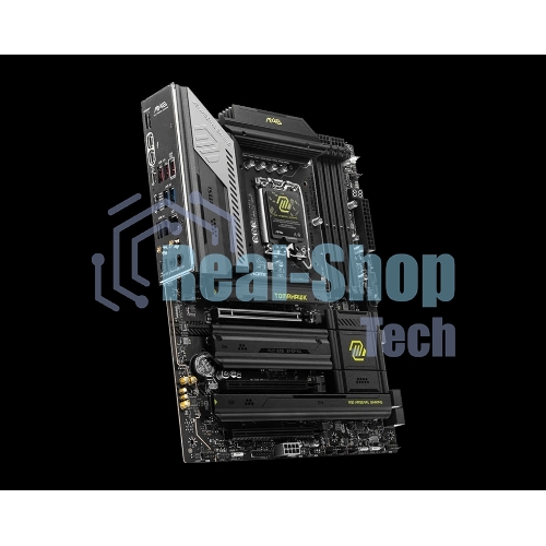 Материнская плата MSI MAG Z890 TOMAHAWK WIFI, LGA 1851, Intel Z890, 4xDDR5, 4xSATA, 4xM.2, 1xPCIe 5.0 x16, 2xPCIe 4.0 x4, 1xHDMI, 2xUSB-C Thunderbolt 4, 1xUSB-C 3.2 Gen 2, 3xUSB-A 3.2 Gen 2, 4xUSB-A 3.2 Gen 1, 1x 5Gb LAN, 2x3.5 мм, 7.1, ATX