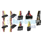 Блок питания KingPrice ATX 600W KPPSU600 (20+4pin) 120мм fan 4xSATA