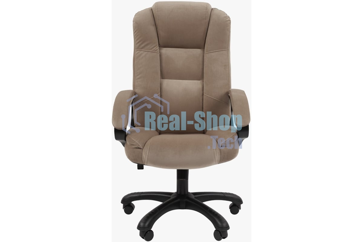 Кресло Chairman Home 600 бежевый, ткань, 120 кг