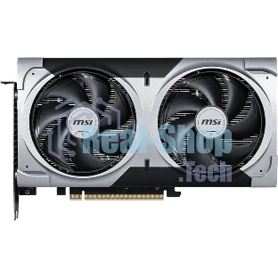 Видеокарта MSI RTX 5060 Ti VENTUS 2X OC PLUS, NVIDIA RTX 5060 Ti, 16 ГБ GDDR7, 128 бит, PCI-e 5.0, 1xHDMI, 3xDP, 2602 МГц