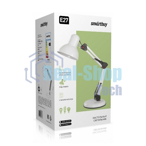 Светильник настольный Smartbuy (SBL-DL-E27-w) 60W/ E27