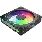 Вентилятор для корпуса Bloody CF-12 LCD ARGb 120х120x25 черный 4-pin 32дБ (упак.:1шт) (CF-12-ARGb120-BK) Ret