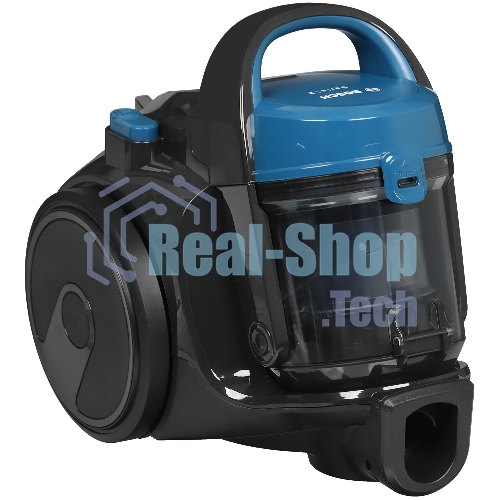 Пылесос Bosch BGS05A220 синий/серый, 700 Вт, уборка сухая, пылесборник контейнер 1.5 л