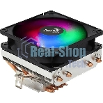 Кулер для процессора AeroCool/Formula Air Frost 4 черный, 90 мм, алюминий/медь, 1800 об/мин, 25.7 дБ, 3 pin, 125 Вт, 78 мм