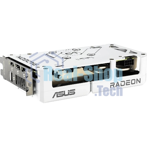 Видеокарта Asus DUAL-RX9060XT-16G-WHITE белый