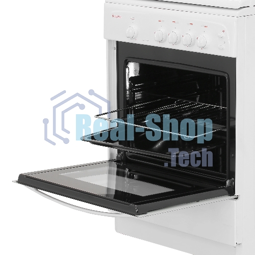 Плита газовая Gefest CG 60М C6 К73 белый, конфорок 4 шт, духовка 63 л, 60 см x 85 см x 60 см
