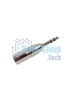Переходник аудио FORCE CFA-014XLR (M) 3-pin на 1/4