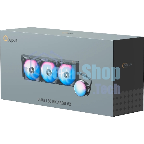 Система охлаждения Ocypus Delta L36 BK ARGb V2 черный 300W/All Intel/AMD AM*/Screws
