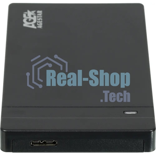 Внешний корпус для HDD AgeStar 3UB2P3 SATA III пластик черный 2.5