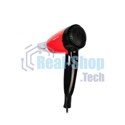 Фен Centek CT-2230 RBL красный/черный, 1200 Вт, компактный